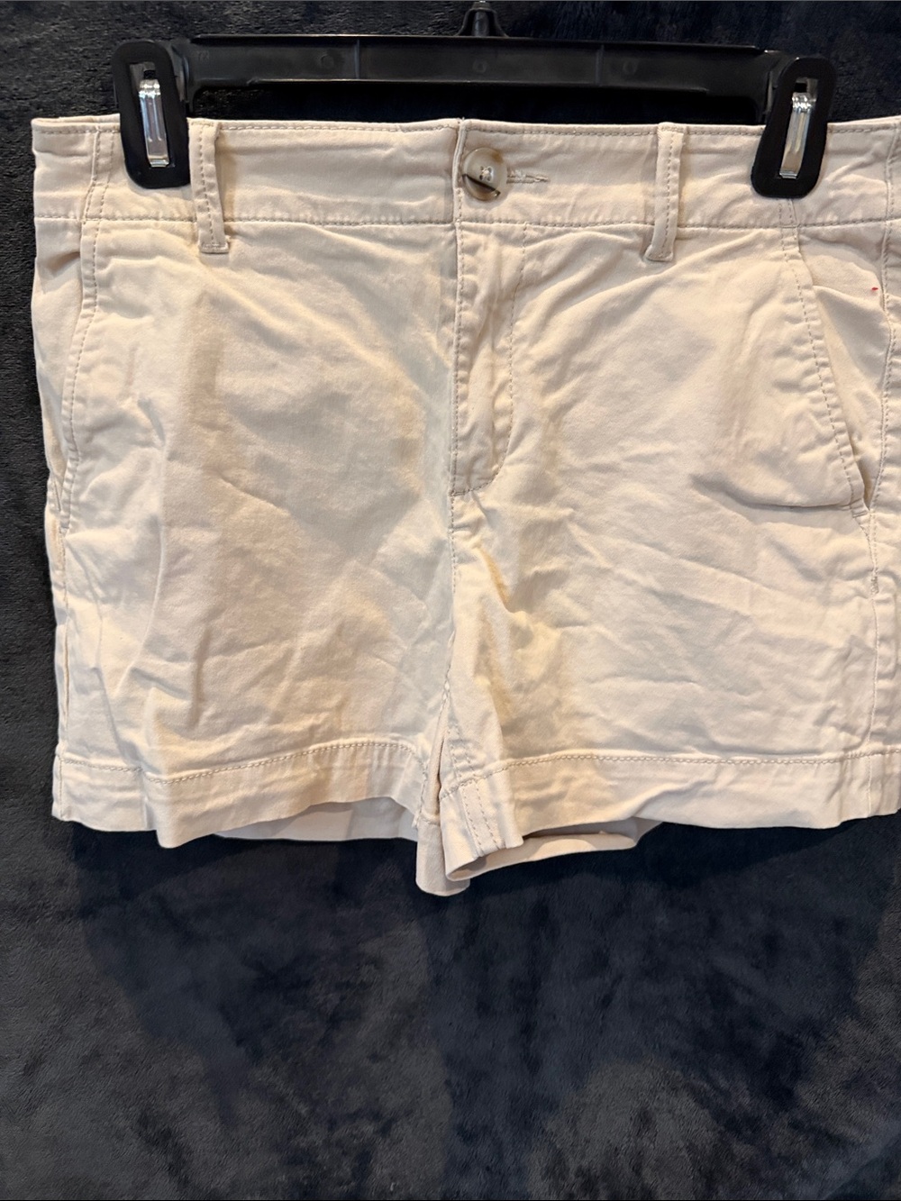 LOFT light khaki Cotton chino Shorts